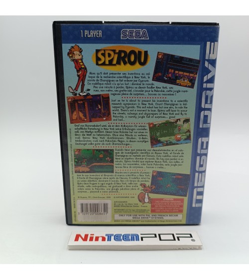 Spirou Mega Drive
