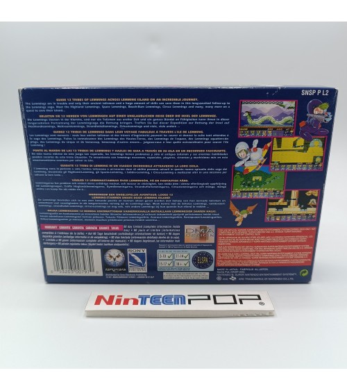 Lemmings 2 The Tribes Super Nintendo