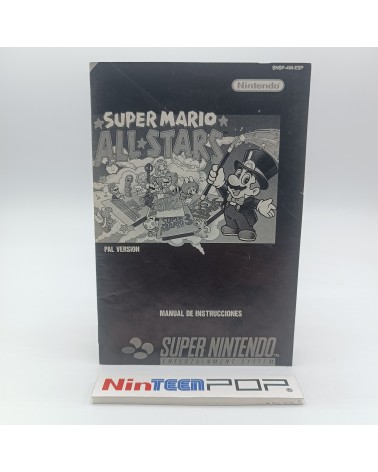 Manual Super Mario All-Stars Super Nintendo