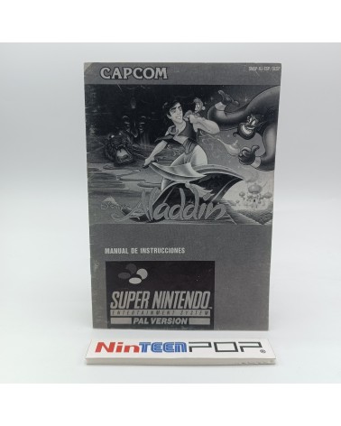Manual Aladdin Super Nintendo
