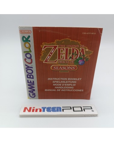 Manual The Legend of Zelda Oracle of Seasons Game Boy Color