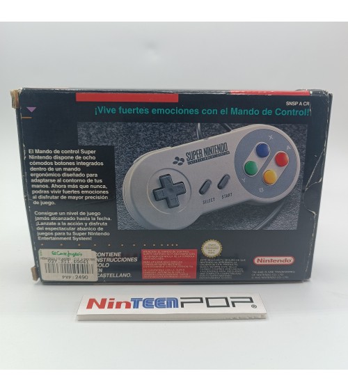 Caja Controller Super Nintendo