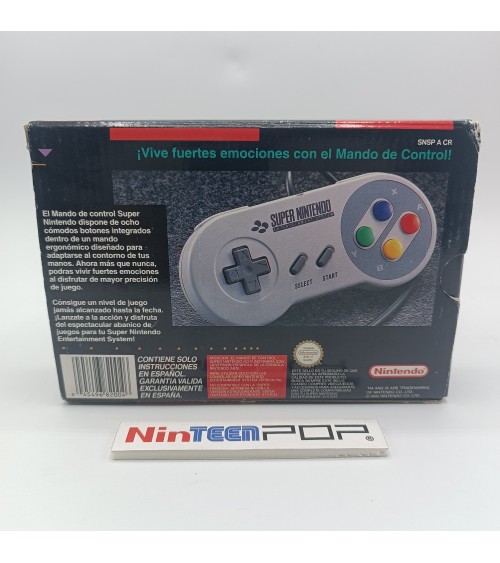 Caja Controller Super Nintendo ERBE