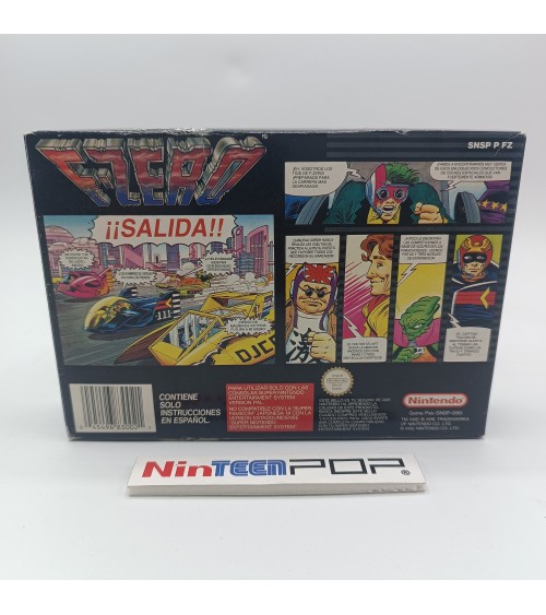 F-Zero ERBE Super Nintendo