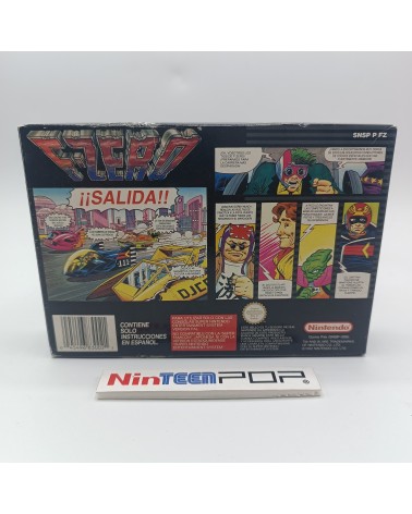 F-Zero ERBE Super Nintendo