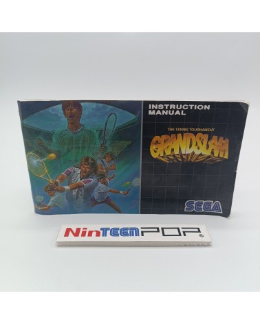Manual GrandSlam The Tennis Tournament Mega Drive
