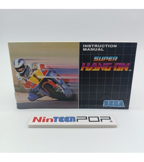 Manual Super Hang-On Mega Drive