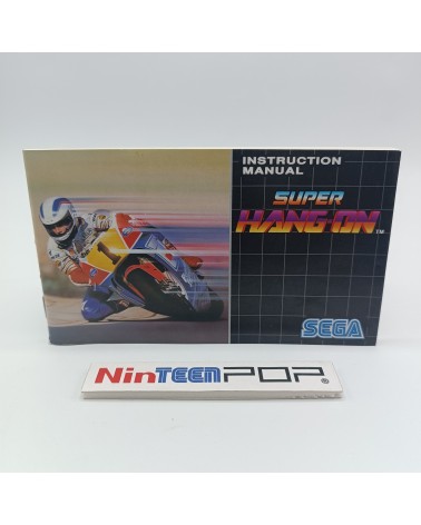 Manual Super Hang-On Mega Drive