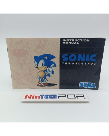 Manual Sonic The Hedgehog Mega Drive