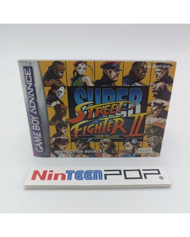 Manual Super Street Fighter II Turbo Revival Game Boy Advance
