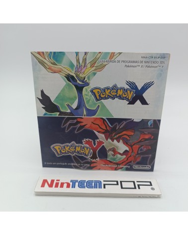 Manual Pokémon X/Y Nintendo 3DS