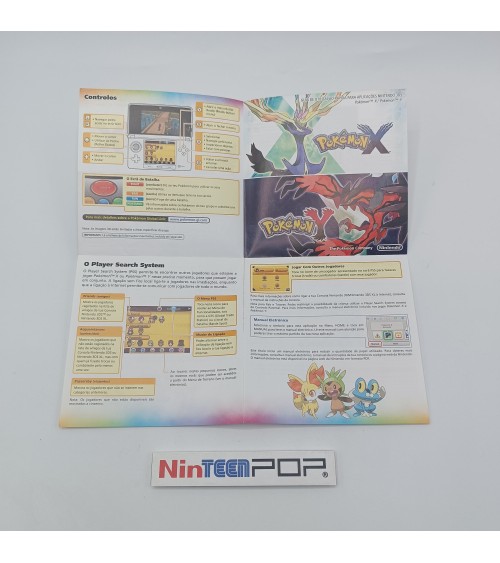 Manual Pokémon X/Y Nintendo 3DS