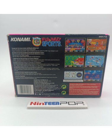 Tiny Toon Wild Wacky Sports Super Nintendo
