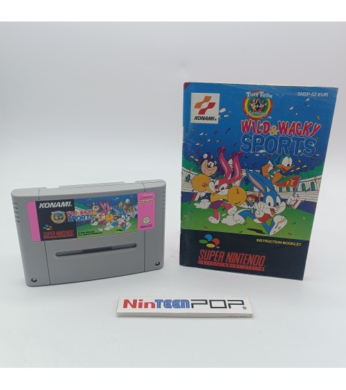 Tiny Toon Wild Wacky Sports Super Nintendo