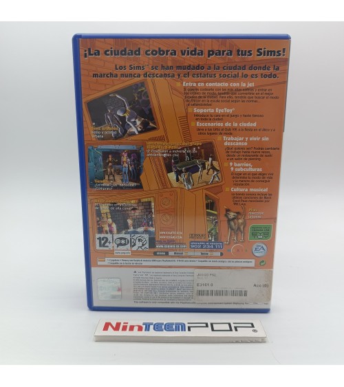 Los Urbz Sims en la Ciudad PlayStation 2