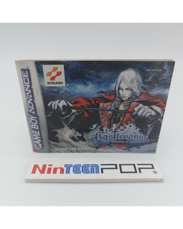 Manual Castlevania Harmony of Dissonance Game Boy Advance