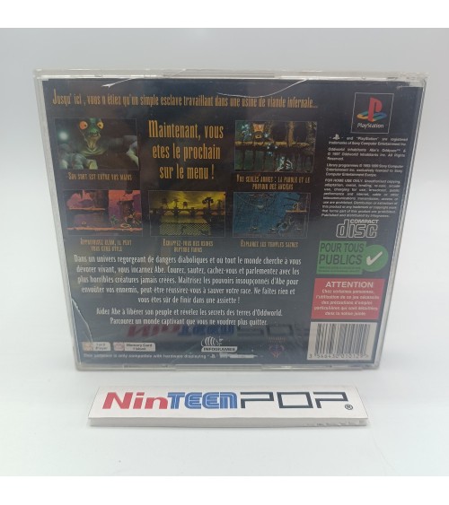 Oddworld Abe's Oddysee PlayStation