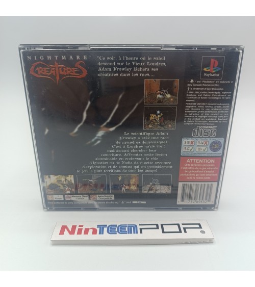 Nightmare Creatures PlayStation