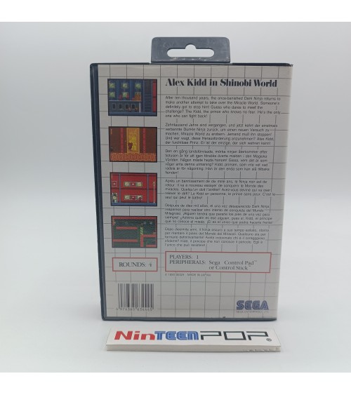 Alex Kidd in Shinobi World Master System