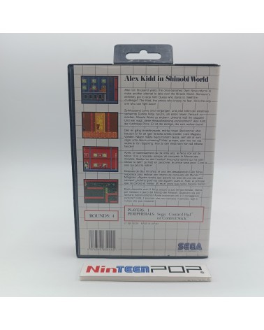 Alex Kidd in Shinobi World Master System