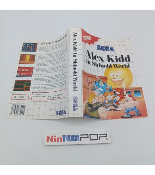 Alex Kidd in Shinobi World Master System