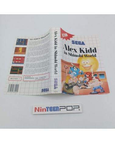 Alex Kidd in Shinobi World Master System