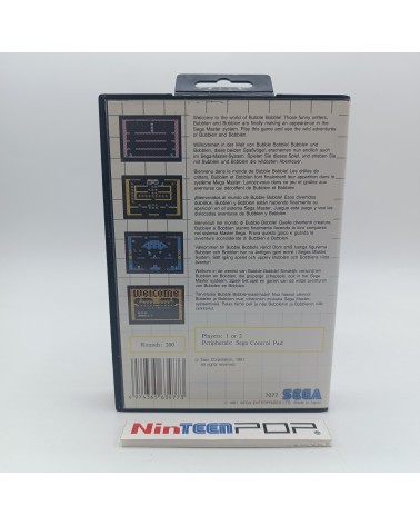 Bubble Bobble Master System