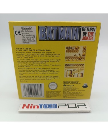 Batman Return of the Joker Game Boy