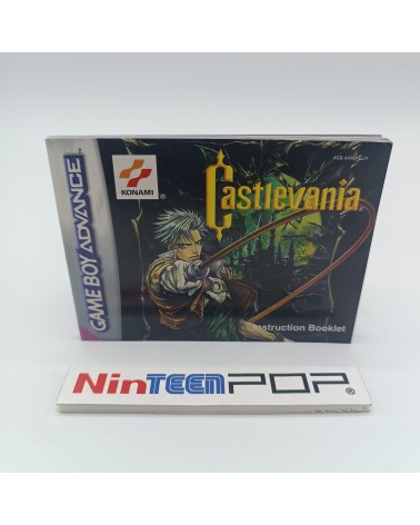 Manual Castlevania Circle of the Moon Game Boy Advance