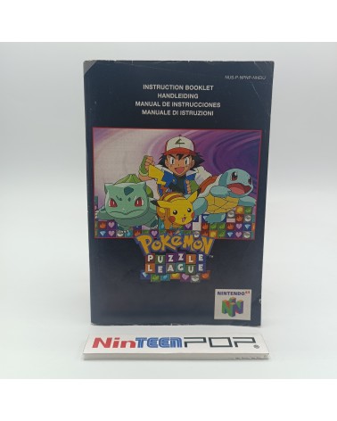 Manual Pokémon Puzzle League Nintendo 64