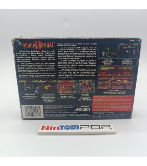 Mortal Kombat II Super Nintendo