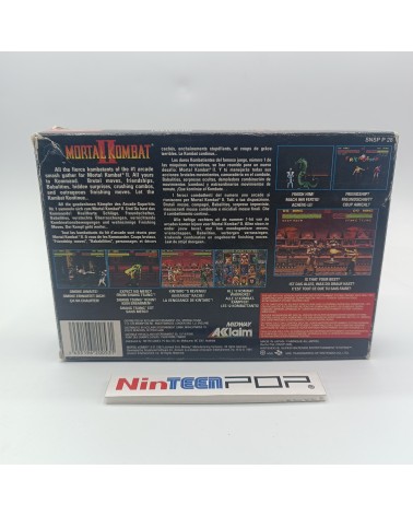 Mortal Kombat II Super Nintendo