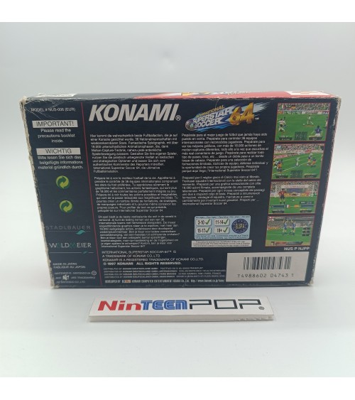 International Superstar Soccer 64 Nintendo 64