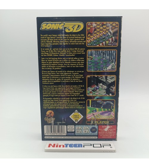 Sonic 3D Flickies' Island Saturn