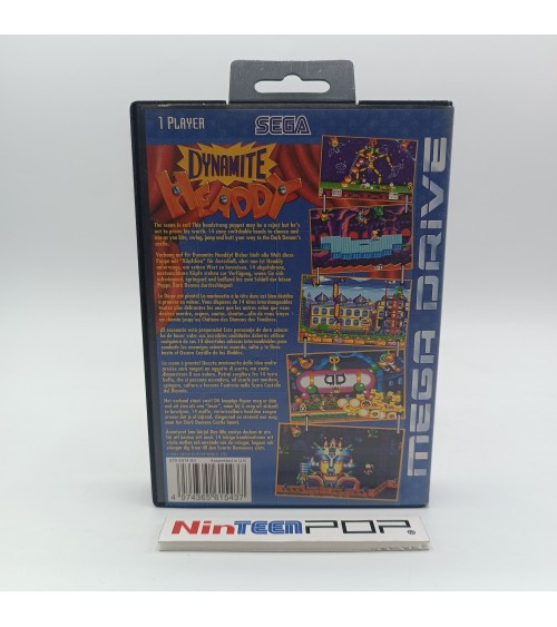 Dynamite Headdy Mega Drive