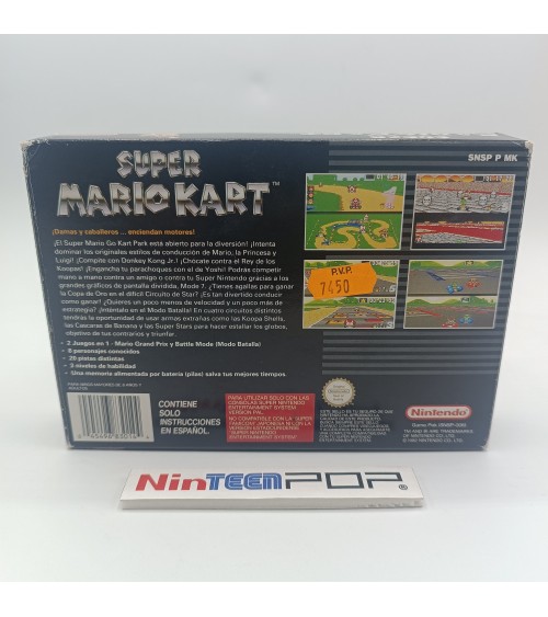 Super Mario Kart ERBE Super Nintendo