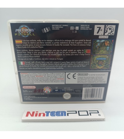Metroid Prime Pinball Nintendo DS