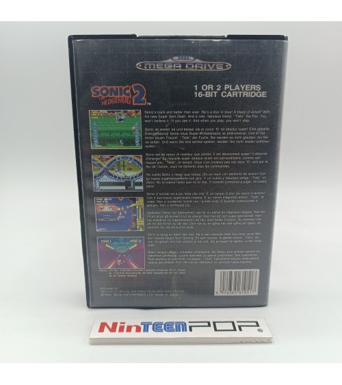 Sonic The Hedgehog 2 Mega Drive