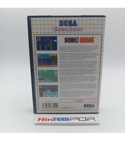 Sonic The Hedgehog Chaos Master System