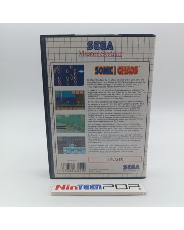 Sonic The Hedgehog Chaos Master System