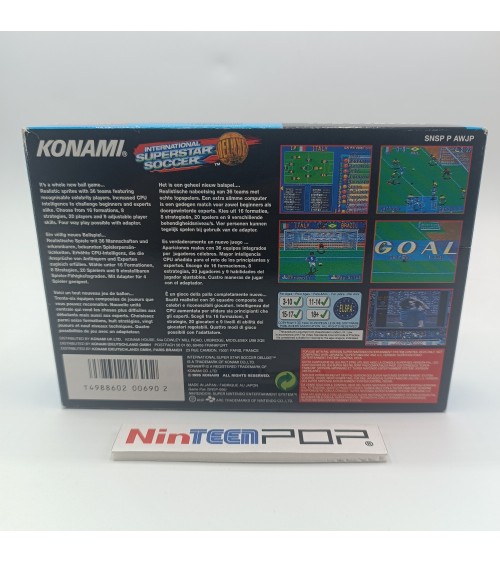 International Superstar Soccer Deluxe Super Nintendo