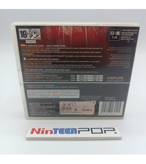 Resident Evil Deadly Silence Nintendo DS