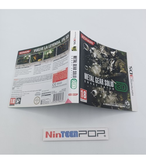 Metal Gear Solid 3D Snake Eater Nintendo 3DS