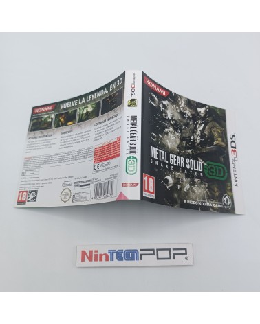 Metal Gear Solid 3D Snake Eater Nintendo 3DS