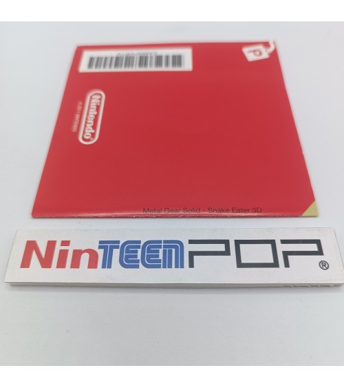 Metal Gear Solid 3D Snake Eater Nintendo 3DS