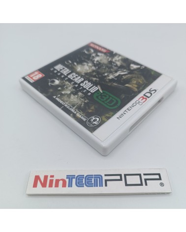 Metal Gear Solid 3D Snake Eater Nintendo 3DS