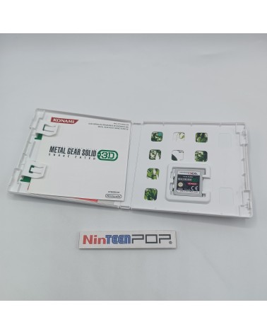 Metal Gear Solid 3D Snake Eater Nintendo 3DS