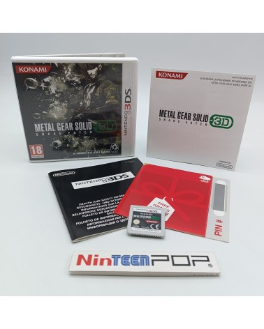 Metal Gear Solid 3D Snake Eater Nintendo 3DS