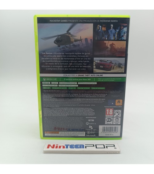 Grand Theft Auto V Xbox 360
