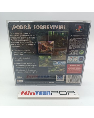 El Mundo Perdido Jurassic Park PlayStation